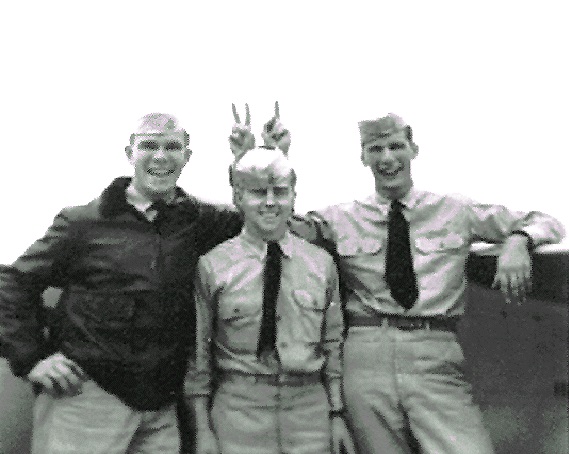Gus Kinnear, George Waters, and Don Wachenfeld    (George Waters and Don Wachenfeld were killed in separate aircraft accidents)