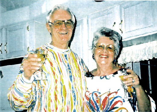Bob and Ruth Zajichek. New Year’s Eve 1995