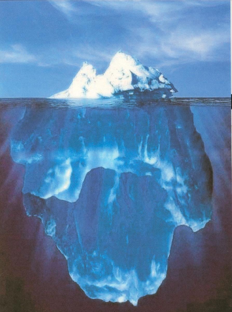 Iceberg – the rest of the story