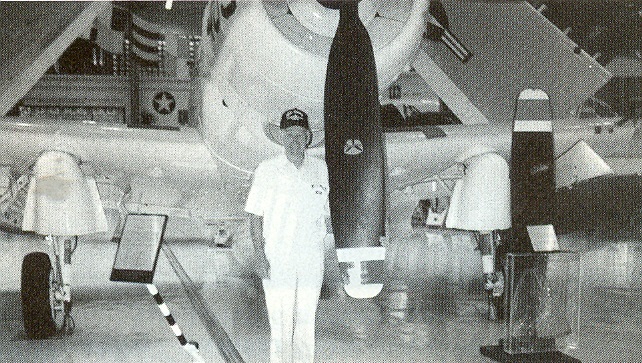 Wings of Gold, Fall 2004; © 2004.  CAPT (Ret) George Carlton with A-1 at NAS Pensacola Museum  