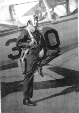 Aviation Cadet "Hal" Marr, N2S Stearman - Selective Flight Training    NAS Glenview, IL.  November 1946