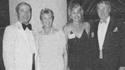 ‘JD’ & Kathleen Burton, Barbara & Ort Rudd at West Coast Reunion - 2002 