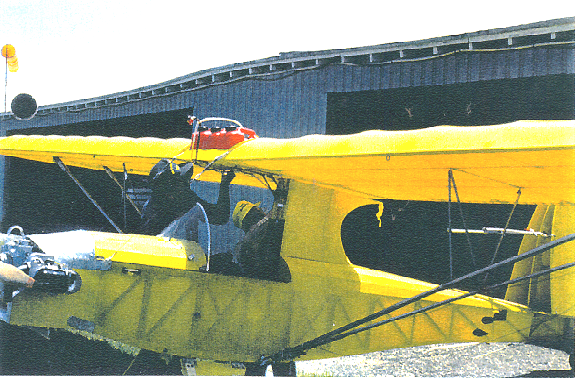 “Designed, built, and successfully test flown by R. F. Bennie, Sr., CDR, USN (Ret.).” first flight  June 1990