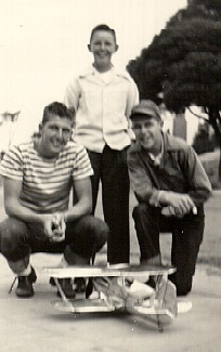 Dick Kaufman and friends    summer 1946