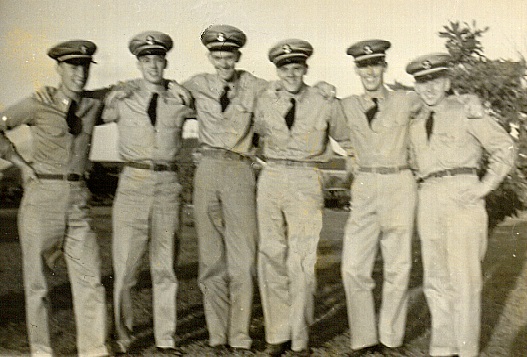 left to right: Dick Chaffee, Dick Cook, John Kropf, Bob Worchesak,   	Ron Paris, and Red Milton