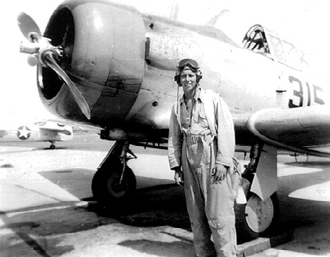 Aviation Midshipman Robert L. “Sport” Horton      BTU-1   NAAS Cabiness Field    SNJ-5              September 1947