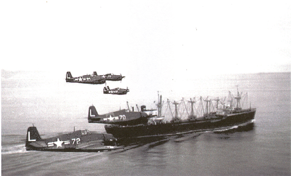 F6Fs from NAS Los Alamitos - 1950