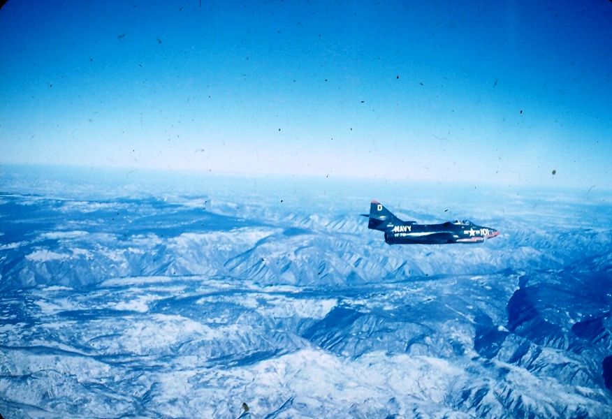 F9F-5 - Deep Recco over North Korea, 1952