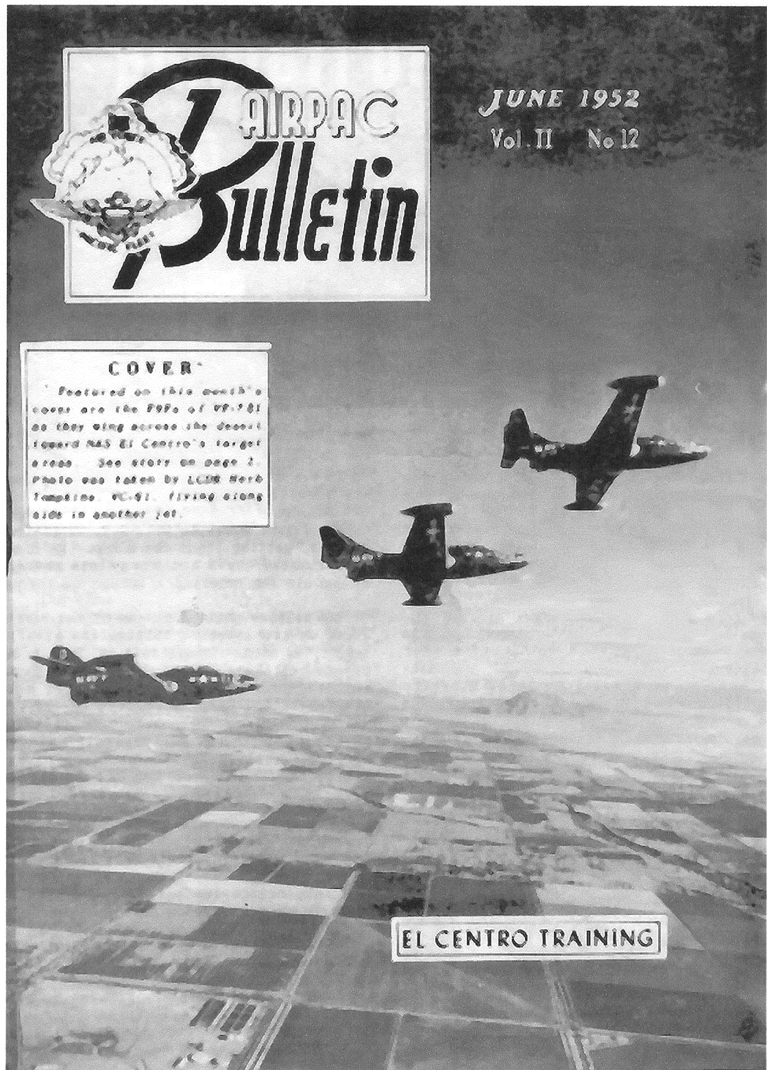 VF-781, El Centro, Summer 1952, F9F-2s & -5s