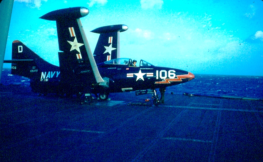 VF-781 F9F-5 - USS Oriskany 1952-53