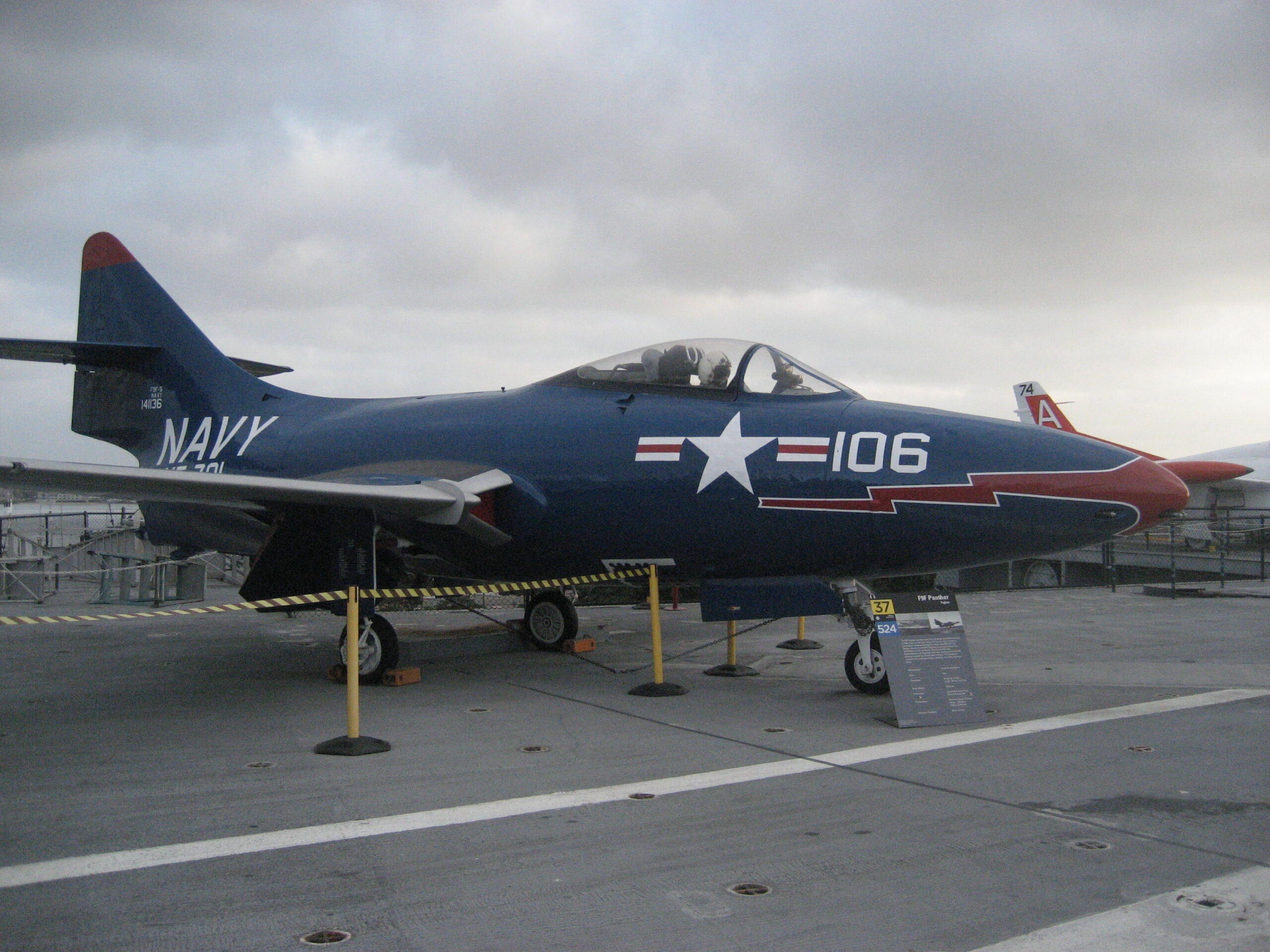 VF-781 - William's F9F-5 on USS Midway Museum