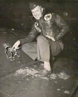 Williams, Royce with MiG damage--VF-781 F9F-5 on 11-18-52